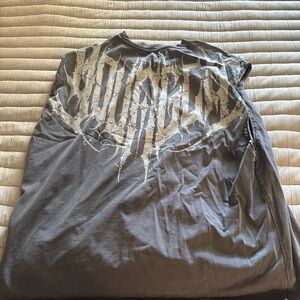 YoungLA Gray Graphic Men's Tank Top